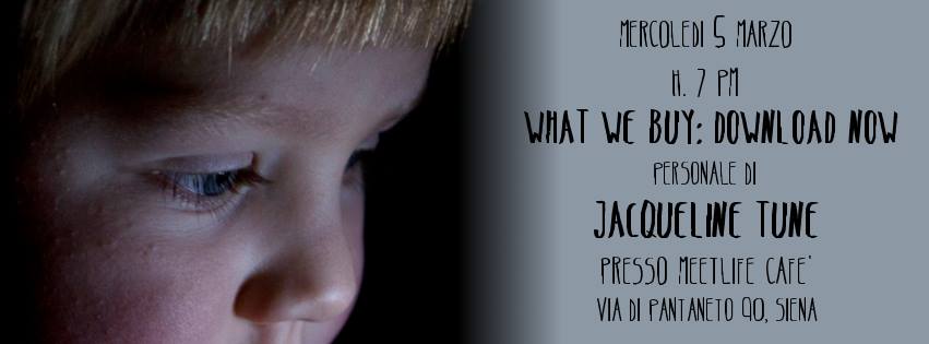 Jacqueline Tune - What we buy: download now